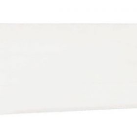 Плинтус для столешницы на кухне, Termoplast, 3000мм Mini выпуклый AP495 белый 301