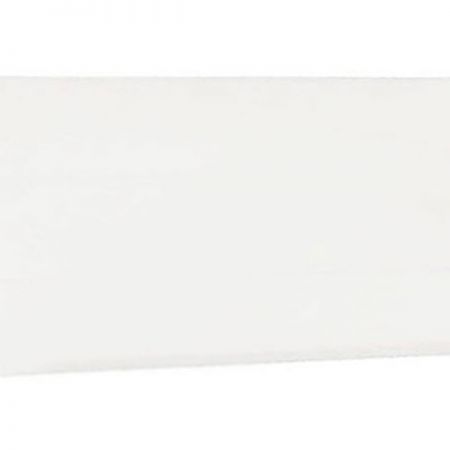 Плинтус для столешницы на кухне, Termoplast, 3000мм Mini выпуклый AP495 белый 301