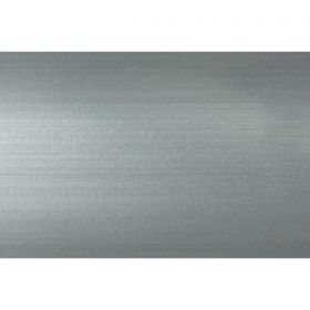 Плинтус для столешницы на кухне, Termoplast, 3000мм Mini вогнутый AP494 серебро 
