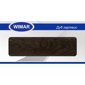 Плинтус пластиковый напольный  Вимар - Wimar, с кабель каналом, 86x22x2500 мм. Дуб гартвис / шт.