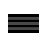 Порог для ступеней прорезиненный Идеал, 45х22, цвет 007 Черный