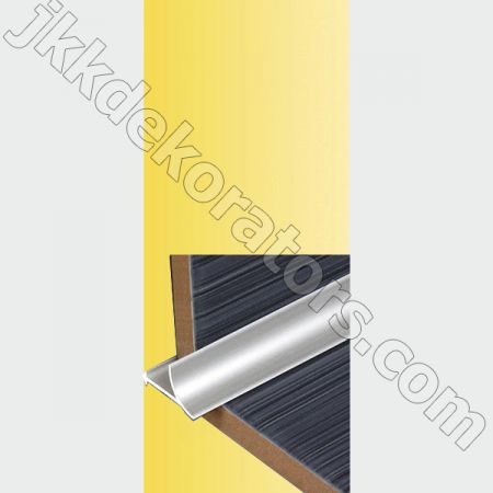 Раскладка для плитки, 2,7м Мир профиля  Внутренний алюминиевый универсальный профиль Золото матовое
