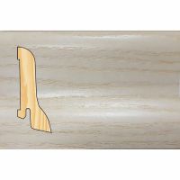 Плинтус Шпонированный Tarkett 2400х60х23 Ясень Арктик / шт.